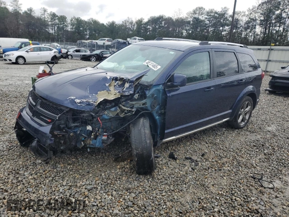 2017 Dodge Journey Crossroad Plus with VIN 3C4PDCGB8HT527343, listed as a Copart auction lot 48411465 with 133,181 mi miles and Salvage Title. Bid and sale history available at DreamBid. Image 1.