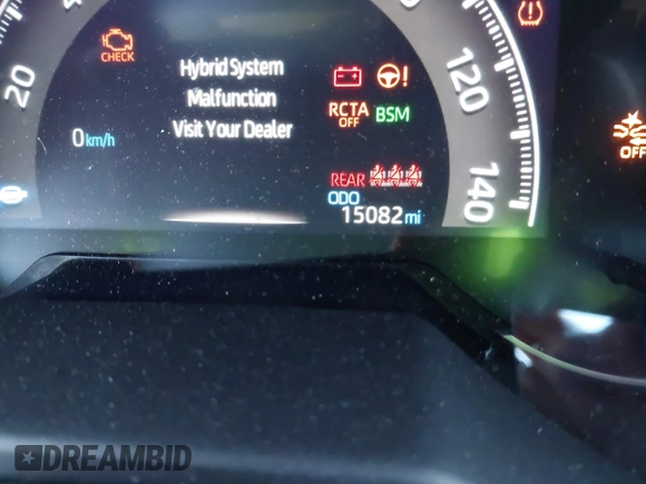 2024 Toyota RAV4 Hybrid XLE Premium with VIN 4T3B6RFV4RU146232, listed as a IAAI auction lot 41309703 with 15,082 mi miles. Bid and sale history available at carsss.com. Image 15.