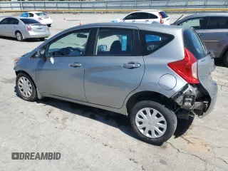 2015 Nissan Note S Plus with VIN 3N1CE2CP4FL358672, listed as a Copart auction lot 52916195 with Not Provided miles and Salvage Title. Bid and sale history available at DreamBid. Image 2.