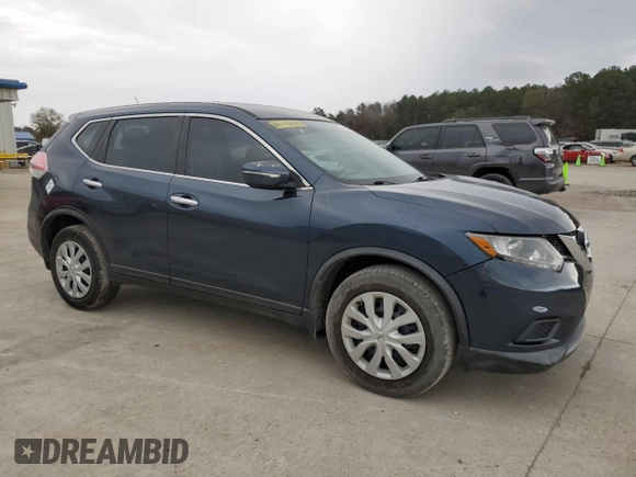 2015 Nissan Rogue S with VIN KNMAT2MTXFP532500, listed as a Copart auction lot 85492084 with 180,701 mi miles and Salvage Title. Bid and sale history available at carsss.com. Image 4.