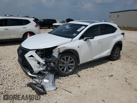 2019 Lexus NX 300 z VIN JTJYARBZ0K2133801, wystawiony jako Copart lot #55450645 z przebiegiem 96 526 mil mil oraz Szkoda całkowita • Salvage title. Historia ofert i sprzedaży dostępna na DreamBid. Obrazek 1.