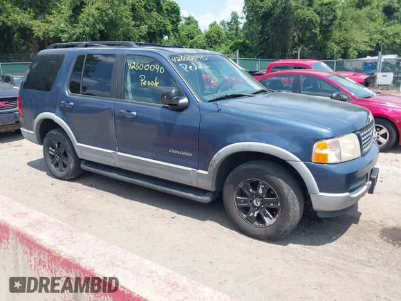 2002 Ford Explorer XLT z VIN 1FMZU73E62ZA22171, wystawiony jako IAAI lot #42600040 z przebiegiem 176 134 mil mil oraz . Historia ofert i sprzedaży dostępna na DreamBid. Obrazek 1.