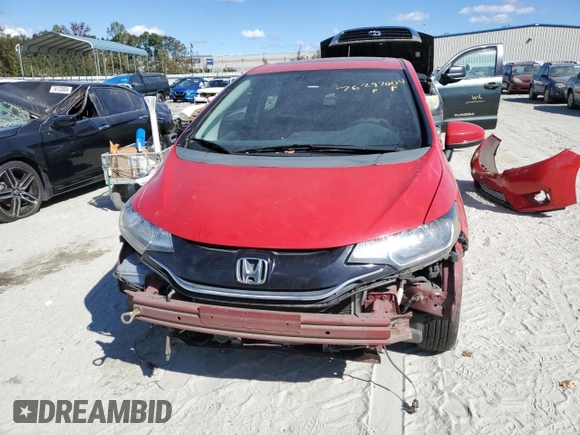 2015 Honda Fit EX-L with VIN 3HGGK5H83FM771673, listed as a Copart auction lot 76297004 with 186,736 mi miles and Salvage Title. Bid and sale history available at DreamBid. Image 5.