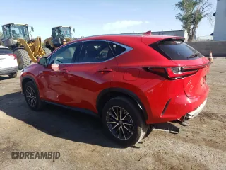 2023 Lexus NX 250 with VIN JTJADCAZXP2007217, listed as a Copart auction lot 60753065 with 35,698 mi miles and Salvage title. Bid and sale history available at DreamBid. Image 2.