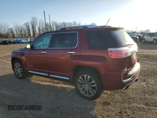 2016 GMC Terrain Denali with VIN 2GKFLVE38G6287353, listed as a Copart auction lot 51496085 with 135,741 mi miles and Salvage title. Bid and sale history available at DreamBid. Image 2.