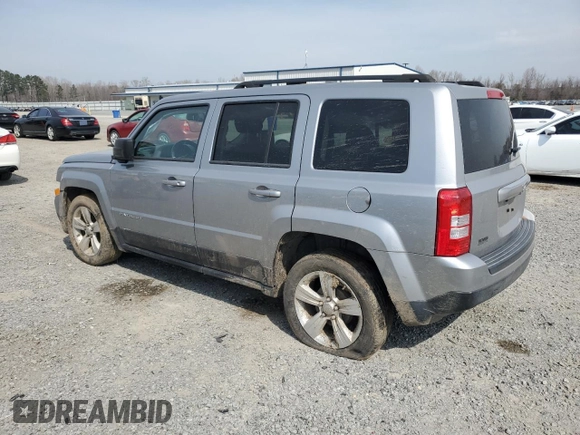 2017 Jeep Patriot Latitude with VIN 1C4NJPFB2HD102814, listed as a Copart auction lot 48924295 with 166,106 mi miles and Salvage Title. Bid and sale history available at DreamBid. Image 2.