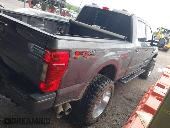 2022 Ford F-250 XL with VIN 1FT7W2BT8NEC99425, listed as a IAAI auction lot 42153769 with 80,567 mi miles and . Bid and sale history available at DreamBid. Image 4.