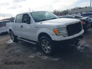 2010 Ford F-150 XL with VIN 1FTFW1EV4AFB50873, listed as a IAAI auction lot 41554001 with 187,415 mi miles. Bid and sale history available at carsss.com. Image 1.