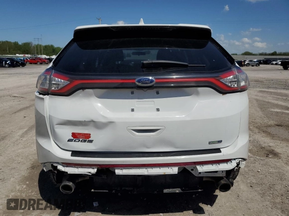 2018 Ford Edge SE with VIN 2FMPK4G96JBB96025, listed as a Copart auction lot 57452345 with 159,039 mi miles and Salvage title. Bid and sale history available at DreamBid. Image 6.