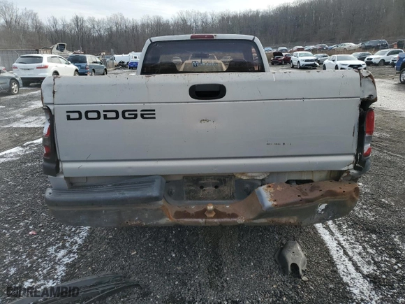 1998 Dodge Ram 1500 with VIN 1B7HC16X4WS687906, listed as a Copart auction lot 84840744 with 0 mi miles and Salvage Title. Bid and sale history available at carsss.com. Image 6.