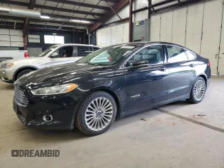 2014 Ford Fusion Titanium Hybrid with VIN 3FA6P0RU3ER355219, listed as a Copart auction lot 57038655 with 374,533 mi miles and Clean title. Bid and sale history available at DreamBid. Image 1.
