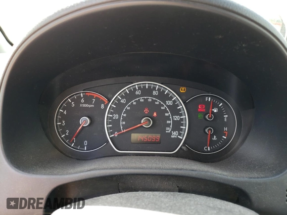 2008 Suzuki SX4 with VIN JS2YB413885110697, listed as a Copart auction lot 50116634 with 145,099 mi miles and Salvage Title. Bid and sale history available at carsss.com. Image 9.