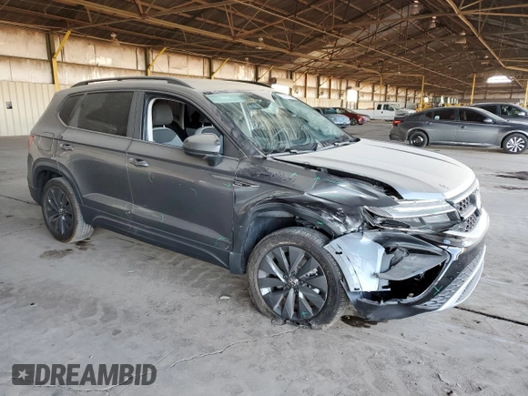2023 Volkswagen Taos S z VIN 3VVCX7B22PM365966, wystawiony jako Copart lot #87671945 z przebiegiem 21 388 mil mil oraz Szkoda całkowita • Salvage title. Historia ofert i sprzedaży dostępna na DreamBid. Obrazek 4.