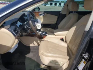 2012 Audi A7 Prestige with VIN WAU2GAFC1CN069845, listed as a Copart auction lot 55903315 with 79,485 mi miles and Salvage title. Bid and sale history available at DreamBid. Image 7.
