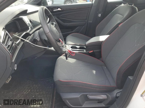 2024 Volkswagen Jetta 40th Anniversary Edition with VIN 3VW9T7BU7RM006621, listed as a Copart auction lot 58410695 with 16,412 mi miles and Salvage title. Bid and sale history available at DreamBid. Image 7.