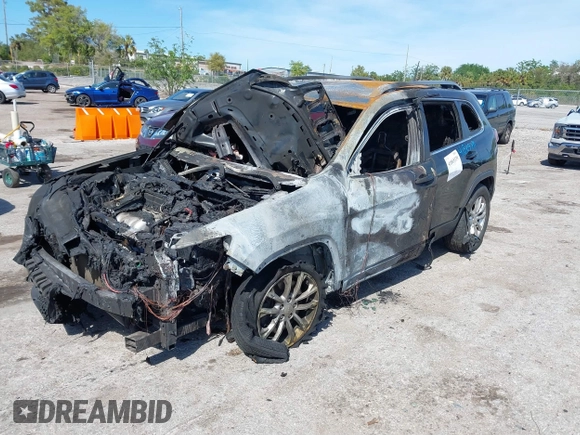 2019 Jeep Cherokee Latitude with VIN 1C4PJMCB4KD253334, listed as a IAAI auction lot 41865339 with Not provided miles and . Bid and sale history available at DreamBid. Image 2.