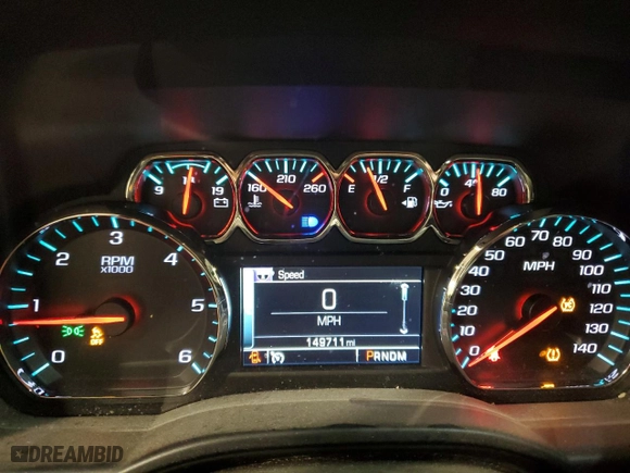 2014 Chevrolet Silverado 1500 LT with VIN 3GCUKREH2EG484514, listed as a Copart auction lot 50827765 with 149,711 mi miles and Clean Title. Bid and sale history available at carsss.com. Image 9.