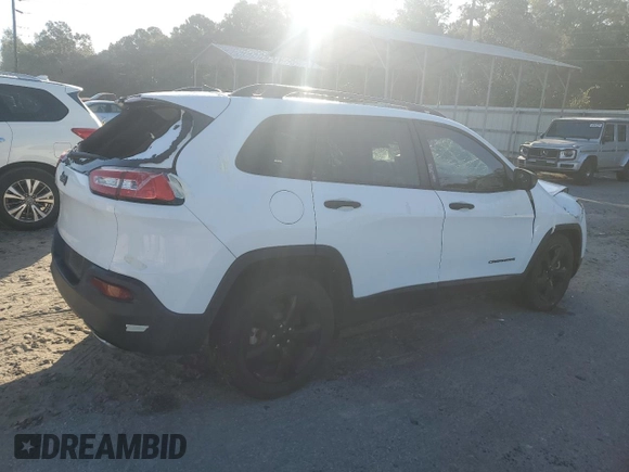 2017 Jeep Cherokee Sport z VIN 1C4PJLAS6HW652465, wystawiony jako Copart lot #77450574 z przebiegiem 16 779 mil mil oraz Szkoda całkowita • Salvage title. Historia ofert i sprzedaży dostępna na DreamBid. Obrazek 3.