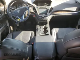 2018 Acura MDX Advance with VIN 5J8YD3H9XJL001637, listed as a Copart auction lot 76556854 with 76,886 mi miles and Salvage Title. Bid and sale history available at DreamBid. Image 8.