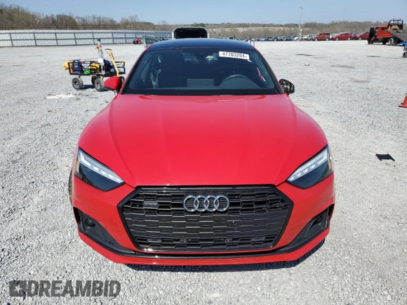2020 Audi A5 Sportback Premium Plus with VIN WAUCNCF52LA012990, listed as a Copart auction lot 47703204 with 21,084 mi miles. Bid and sale history available at carsss.com. Image 5.