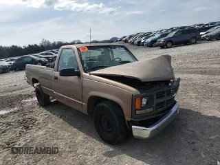 1996 Chevrolet Silverado 1500 with VIN 1GCEC14W6TZ165097, listed as a Copart auction lot 48853555 with 205,981 mi miles and Salvage Title. Bid and sale history available at DreamBid. Image 10.