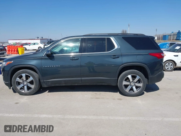 2020 Chevrolet Traverse LT with VIN 1GNERHKW1LJ115725, listed as a IAAI auction lot 41745831 with 53,940 mi miles and . Bid and sale history available at DreamBid. Image 14.