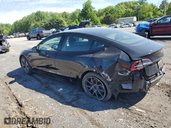 2023 Tesla Model 3 z VIN 5YJ3E1EA1PF547070, wystawiony jako Copart lot #55793205 z przebiegiem 38 591 mil mil oraz Szkoda całkowita • Salvage title. Historia ofert i sprzedaży dostępna na DreamBid. Obrazek 2.