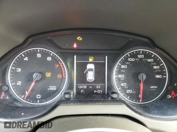 2012 Audi Q5 3.2L Premium Plus with VIN WA1DKAFP0CA093309, listed as a Copart auction lot 86983384 with 134,738 mi miles and Salvage Title. Bid and sale history available at carsss.com. Image 9.