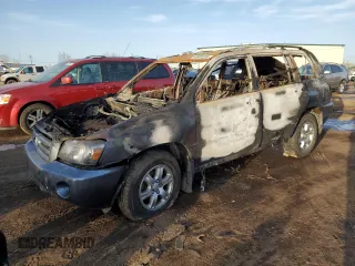 2005 Toyota Highlander with VIN JTEHP21AX50074465, listed as a Copart auction lot 46583495 with Not Provided miles and Non Repairable. Bid and sale history available at DreamBid. Image 1.