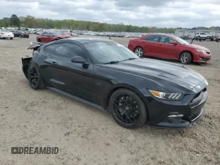 2015 Ford Mustang GT with VIN 1FA6P8CFXF5431256, listed as a Copart auction lot 51530635 with 120,642 mi miles and Clean Title. Bid and sale history available at DreamBid. Image 4.