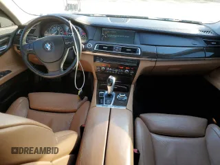 2011 BMW 7 Series 750Li xDrive with VIN WBAKC8C51BC432732, listed as a Copart auction lot 89097345 with 135,820 mi miles and Salvage Title. Bid and sale history available at carsss.com. Image 8.