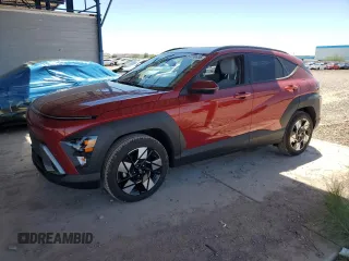 2024 Hyundai Kona SEL with VIN KM8HB3AB6RU100703, listed as a Copart auction lot 57290635 with 19,238 mi miles and Salvage title. Bid and sale history available at DreamBid. Image 1.