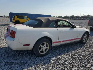 2008 Ford Mustang Deluxe with VIN 1ZVHT84N085133559, listed as a Copart auction lot 57449265 with Not provided miles and Salvage title. Bid and sale history available at DreamBid. Image 3.