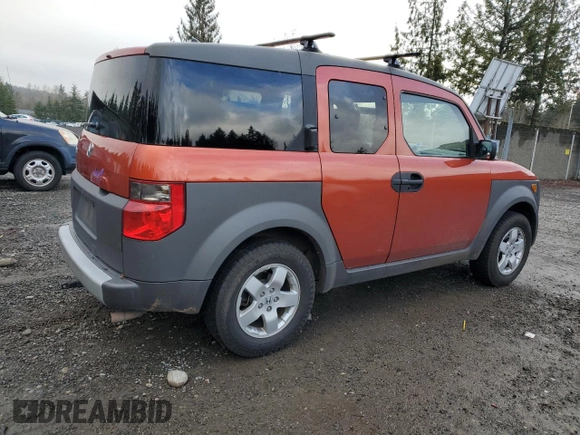 2004 Honda Element EX with VIN 5J6YH27644L036841, listed as a Copart auction lot 87128374 with 181,975 mi miles and Salvage Title. Bid and sale history available at DreamBid. Image 3.