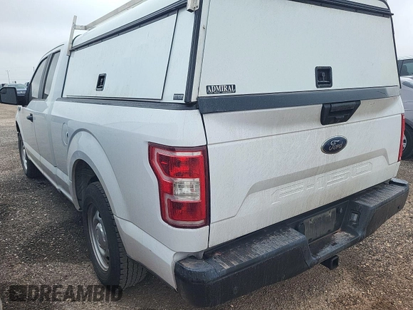 2018 Ford F-150 XL with VIN 1FTEX1CB2JKF17777, listed as a IAAI auction lot 42295833 with 188,584 mi miles and . Bid and sale history available at DreamBid. Image 1.