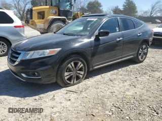 2013 Honda Crosstour EX-L with VIN 5J6TF1H51DL001139, listed as a Copart auction lot 49983105 with 211,810 mi miles and Salvage Title. Bid and sale history available at carsss.com. Image 1.