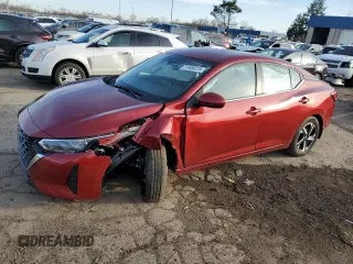 2024 Nissan Sentra SV with VIN 3N1AB8CV6RY268755, listed as a Copart auction lot 51936315 with 4,301 mi miles and Non Repairable. Bid and sale history available at DreamBid. Image 1.