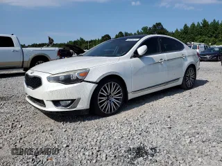 2014 Kia Cadenza Premium z VIN KNALN4D79E5122814, wystawiony jako Copart lot #58308915 z przebiegiem 172 038 mil mil oraz Tytuł czysty. Historia ofert i sprzedaży dostępna na DreamBid. Obrazek 1.