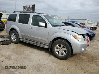 2010 Nissan Pathfinder SE with VIN 5N1AR1NB5AC623118, listed as a Copart auction lot 51107435 with 176,416 mi miles and Salvage title. Bid and sale history available at DreamBid. Image 4.