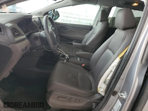2022 Honda Odyssey EX-L with VIN 5FNRL6H75NB059962, listed as a Copart auction lot 51464615 with 40,608 mi miles and Salvage Title. Bid and sale history available at DreamBid. Image 7.