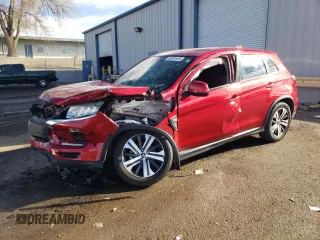 2020 Mitsubishi Outlander ES with VIN JA4AP3AU0LU006326, listed as a Copart auction lot 86591934 with 42,989 mi miles and Salvage title. Bid and sale history available at DreamBid. Image 1.