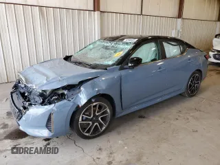 2024 Nissan Sentra SR with VIN 3N1AB8DV6RY264221, listed as a Copart auction lot 58588405 with Not provided miles and Salvage title. Bid and sale history available at DreamBid. Image 1.
