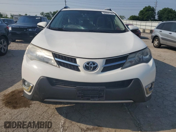 2013 Toyota RAV4 XLE with VIN JTMRFREV6DD002154, listed as a Copart auction lot 58860145 with 172,613 mi miles and Salvage title. Bid and sale history available at DreamBid. Image 5.