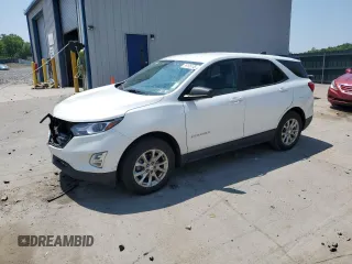 2020 Chevrolet Equinox LS z VIN 2GNAX5EV3L6243709, wystawiony jako Copart lot #59105145 z przebiegiem 286 324 mil mil oraz Szkoda całkowita • Salvage title. Historia ofert i sprzedaży dostępna na DreamBid. Obrazek 1.
