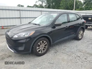 2021 Ford Escape S with VIN 1FMCU0F68MUA26160, listed as a Copart auction lot 58992515 with 83,087 mi miles and Salvage title. Bid and sale history available at DreamBid. Image 1.