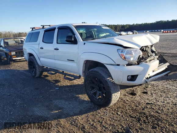 2015 Toyota Tacoma with VIN 5TFLU4EN9FX127195, listed as a Copart auction lot 41860035 with 127,078 mi miles and Salvage Title. Bid and sale history available at DreamBid. Image 4.