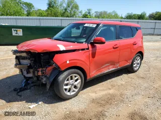 2025 Kia Soul LX with VIN KNDJ23AU0S7248938, listed as a Copart auction lot 52078815 with 11,268 mi miles and Salvage Title. Bid and sale history available at carsss.com. Image 1.