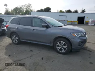 2017 Nissan Pathfinder Platinum with VIN 5N1DR2MMXHC604953, listed as a Copart auction lot 55283425 with 115,455 mi miles and Clean title. Bid and sale history available at DreamBid. Image 4.