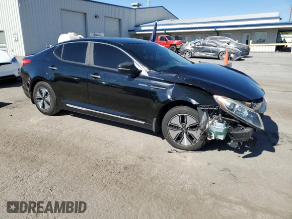 2013 Kia Optima Hybrid LX with VIN KNAGM4AD5D5041418, listed as a Copart auction lot 68339424 with 94,148 mi miles and Salvage Title. Bid and sale history available at carsss.com. Image 4.