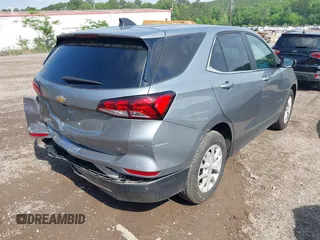 2024 Chevrolet Equinox LT with VIN 3GNAXKEG1RS146146, listed as a IAAI auction lot 42087184 with 34,048 mi miles and . Bid and sale history available at DreamBid. Image 4.